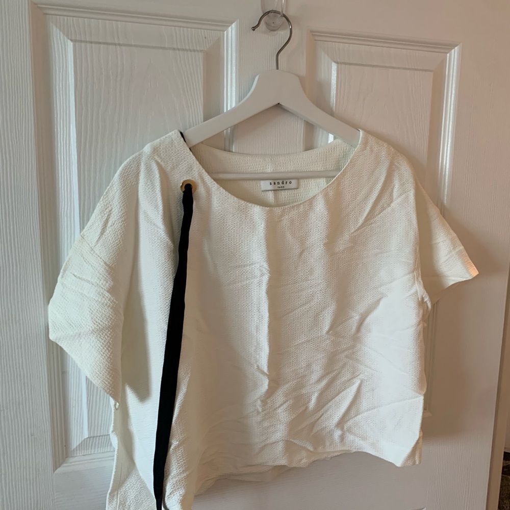 Sandro White Women's Top